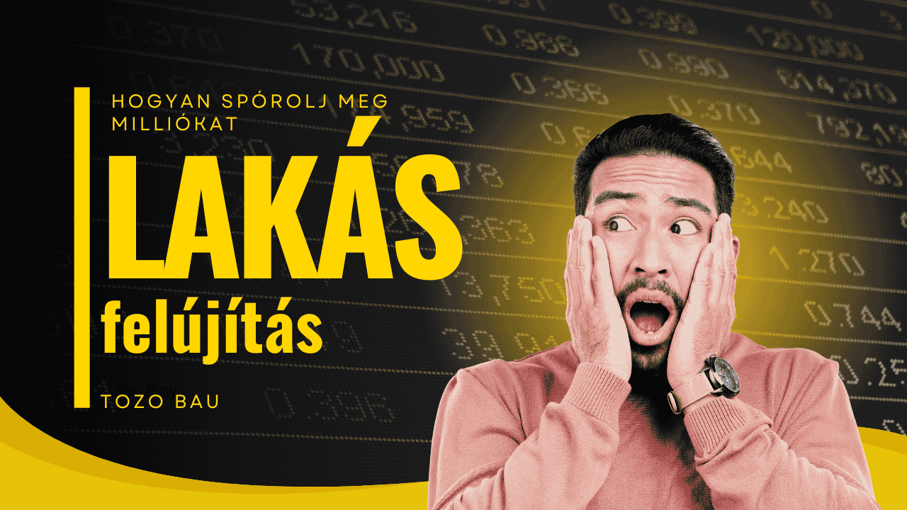 Lakásfelújítás okosan: Hogyan vágj bele stressz nélkül?